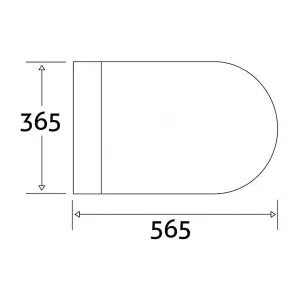 Isaac Back to Wall Toilet with Soft Closing Seat