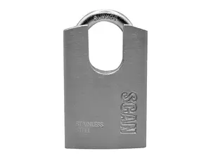 Scan Stainless Steel Shrouded Padlock 40mm