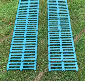 Roll Out Green Plastic Garden Track Path (6m Roll)