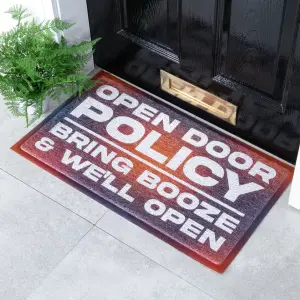 Open Door Policy Doormat (70 x 40cm)