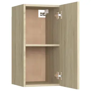 Berkfield TV Cabinets 2 pcs Sonoma Oak 30.5x30x60 cm Engineered Wood