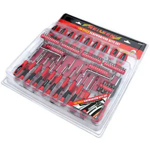 106 Piece Screwdriver Bits Set with storage pouch (Neilsen CT2551)