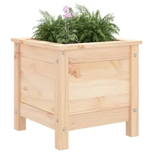 Berkfield Garden Planter 40x40x39 cm Solid Wood Pine