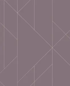 Fine Decor TC25205 Angular Wallpaper, Purple