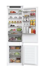 Hoover HOBT5519EWK 70:30 Built-in Automatic defrost Fridge freezer - White