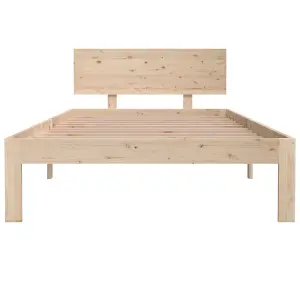 Berkfield Bed Frame Solid Wood Pine 100x200 cm