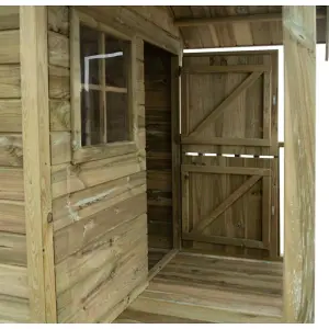 6'6" x 6' 2" Lookout Playhouse (2.05m X 1.89m)