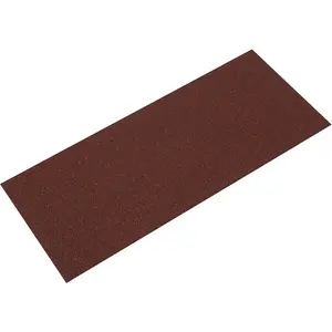 5 PACK Orbital Sanding Sheet - 115 x 280mm - 60 Grit - Wood Metal Sanding Paper