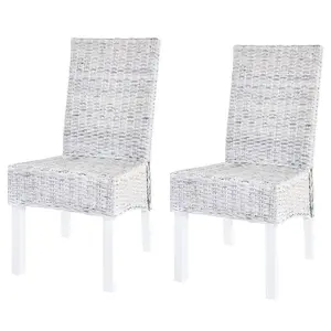 Hessle Dining Chair (Set of 2) White