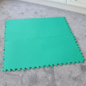 Foam Play Mat Tiles Interlocking Floor Mats by Laeto Tiny And Tykes (Green) - INCLUDES FREE DELIVERY