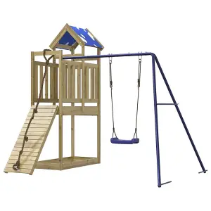 Berkfield Outdoor Playset Impregnated Wood Pine