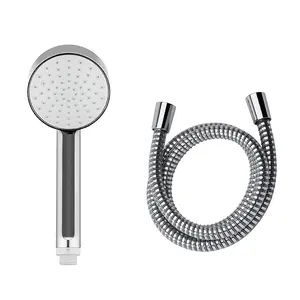 Mira Response 1.25m Shower Hose PVC Chrome + 90mm Beat Shower Head Easy Clean