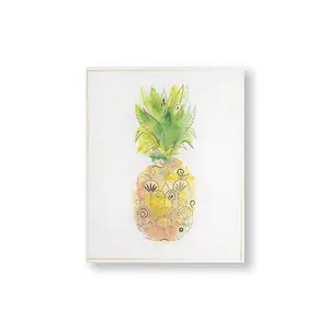 Pineapple Tropics Printed Canvas Wall Art