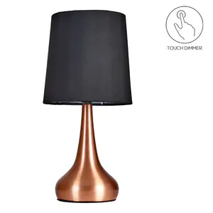 Shellcove 34Cm Copper Table Lamp (Set of 2)