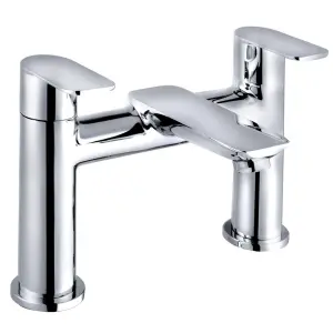 Milton Chrome Basin & Bath Filler Tap Chrome Premium Brassware