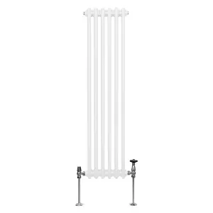 Traditional 3 Column Radiator - 1500 x 292 mm - White