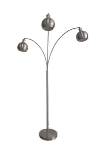 Lighting123 Reuben Floor Lamp E27 Bulb Cap for Living Room Bedroom Office