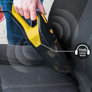 TOUGH MASTER Car Vacuum Corded Handheld Vacuum Cleaner for Car Cleaning with 5 nozzles - 90 Watts (TM-CVC105)