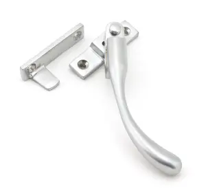 From The Anvil Satin Chrome Night-Vent Locking Peardrop Fastener - RH