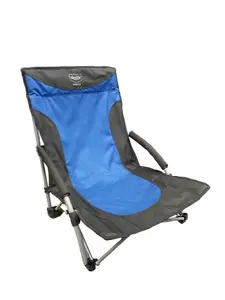 Vanilla Leisure Ocean Low Folding Beach Chair For Camping, Fishing & Festivals