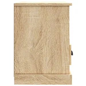 Berkfield TV Cabinet Sonoma Oak 80x35x50 cm Engineered Wood