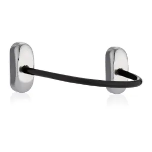 XFORT Viper Fixed Cable Window Restrictor in Polished Chrome