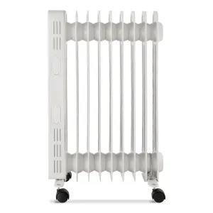 Igenix IG2621, Digital Oil Filled Radiator Heater, 2kW/2000 W, Safety Cut Off