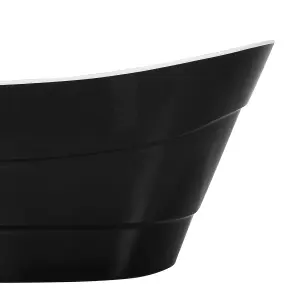 Freestanding Bath 1700 x 730 mm Black BUENAVISTA