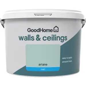 GoodHome Walls & ceilings Artane Matt Emulsion paint, 2.5L