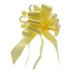 Apac 31mm Pull Bows Light Yellow (One Size)