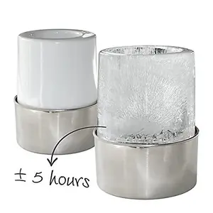 Creative Wine Bottle Self Design Ice Cooler Bucket Made of Natural Ice Set