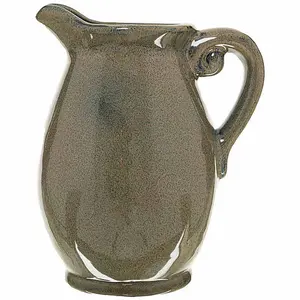 Olive Olpe Vase - Ceramic - L15 x W16 x H22 cm - Green