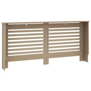 Berkfield Radiator Cover 172x19x81 cm MDF