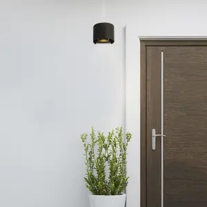 Lighting Collection Blyth Flexi - Up Down Led Outdoor Wall Light