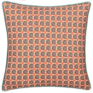 Wylder Onika Geometric Feather Filled Cushion