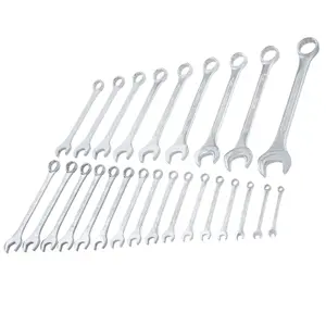 BlueSpot 25pc Metric Combination Spanner Wrench Set 6mm - 32mm With Case