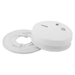 Kidde Firex KF20 Twin Pack -Mains Powered Smoke Alarm with Alkaline Back-up Battery