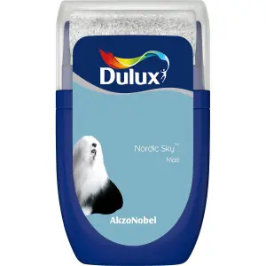 Dulux Standard Nordic sky Matt Emulsion paint, 30ml