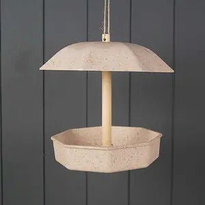 Earthy Sustainable Meal Worm Bird Feeder - Chaff