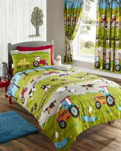 Farmyard Single Duvet Cover and Pillowcase