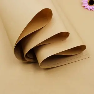 100 Sheets Of Large Brown Kraft Paper Perfect For Gift Wrapping & Packing