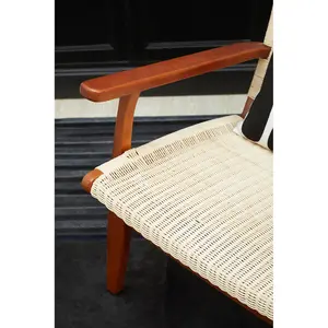 Interiors by Premier Java Woven Chair in Natural Rattan