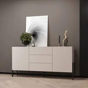 Modern Yukon 26 Sideboard Cabinet 1840mm in Cashmere - Versatile Storage Solution H900mm D400mm