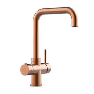 SIA BWT340CU Copper 3-in-1 Instant Boiling Hot Water Tap Including Tank & Filter