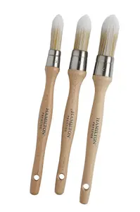 Hamilton Prestige Pure Synthetic Sash Brushes 3 Pack 15mm, 18mm, 21mm