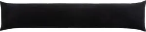 Habitat Velour Draught Excluder - Black