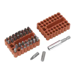 Sealey Bit & Magnetic Adaptor Set 33pc AK110