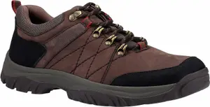 Cotswold Toddington brown nubuck memory foam hiking walking lace up shoes