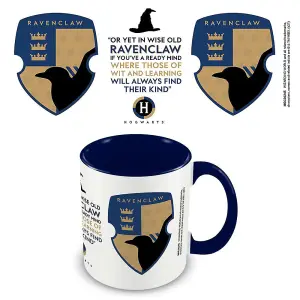 Harry Potter House Pride Ravenclaw Mug White/Navy/Brown (One Size)