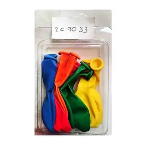 Everts 60 Printed Balloons (Pack of 10) Multicoloured (One Size)